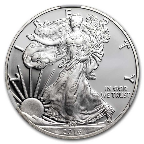 2016-W Proof Silver American Eagle PF-70 NGC (Early Releases) 2016-W Proof Silver American Eagle PF-70 NGC (Early Releases)